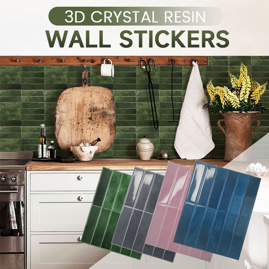 3D crystal tile wall sticker