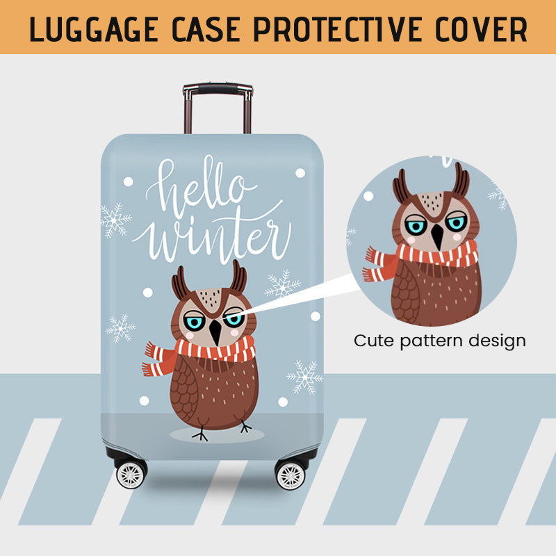 Elastic luggage cover