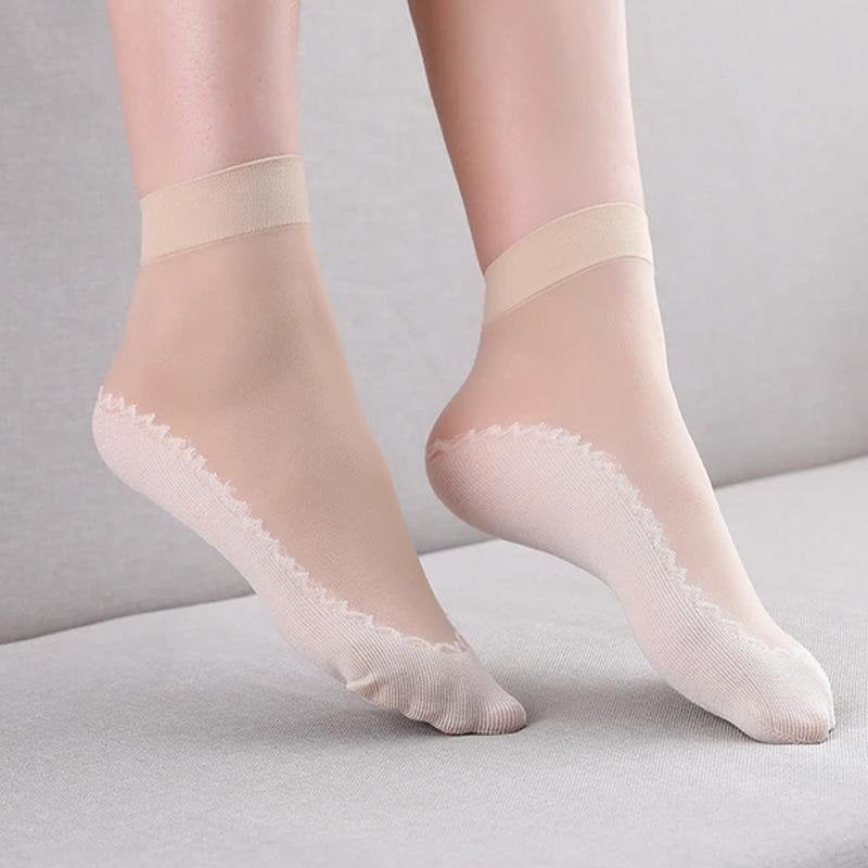 (🎅HOLIDAY HOT SALE-48% OFF)  Silky Anti-Slip Cotton Socks