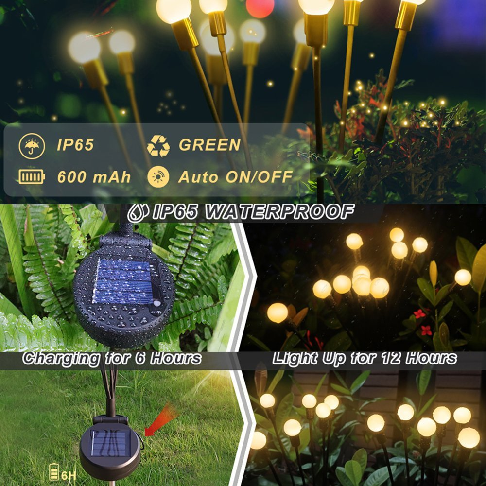 🌲Christmas Promotion-40% OFF🌲Solar Firefly Light